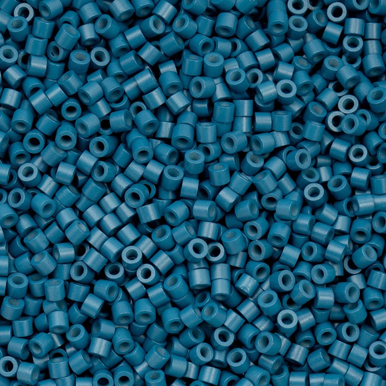 Cylin Bead 11/0 25g Bag Opaque Denim Blue Cylin Beads John Beads