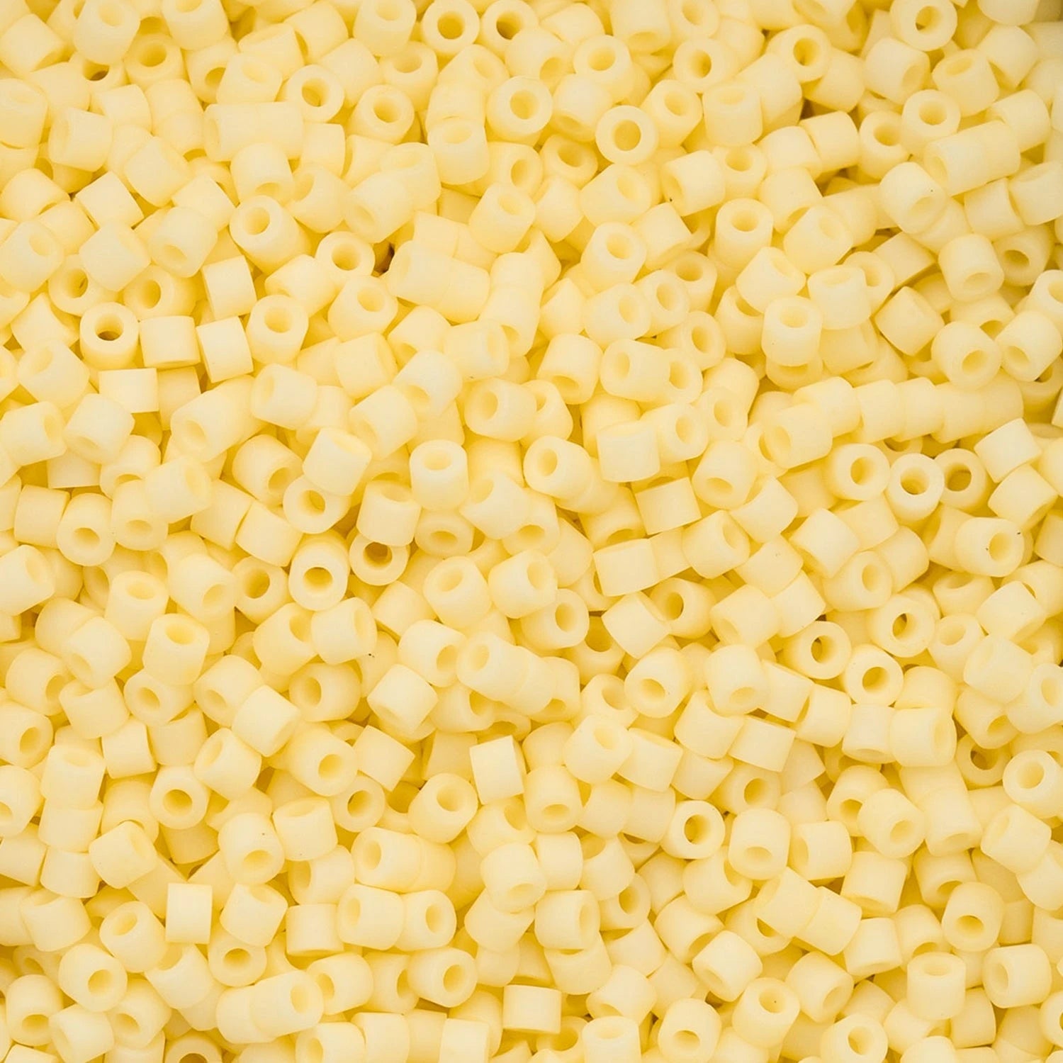 Cylin Bead 11/0 25g Bag Matte Macaron - Butter Cream Cylin Beads John Beads