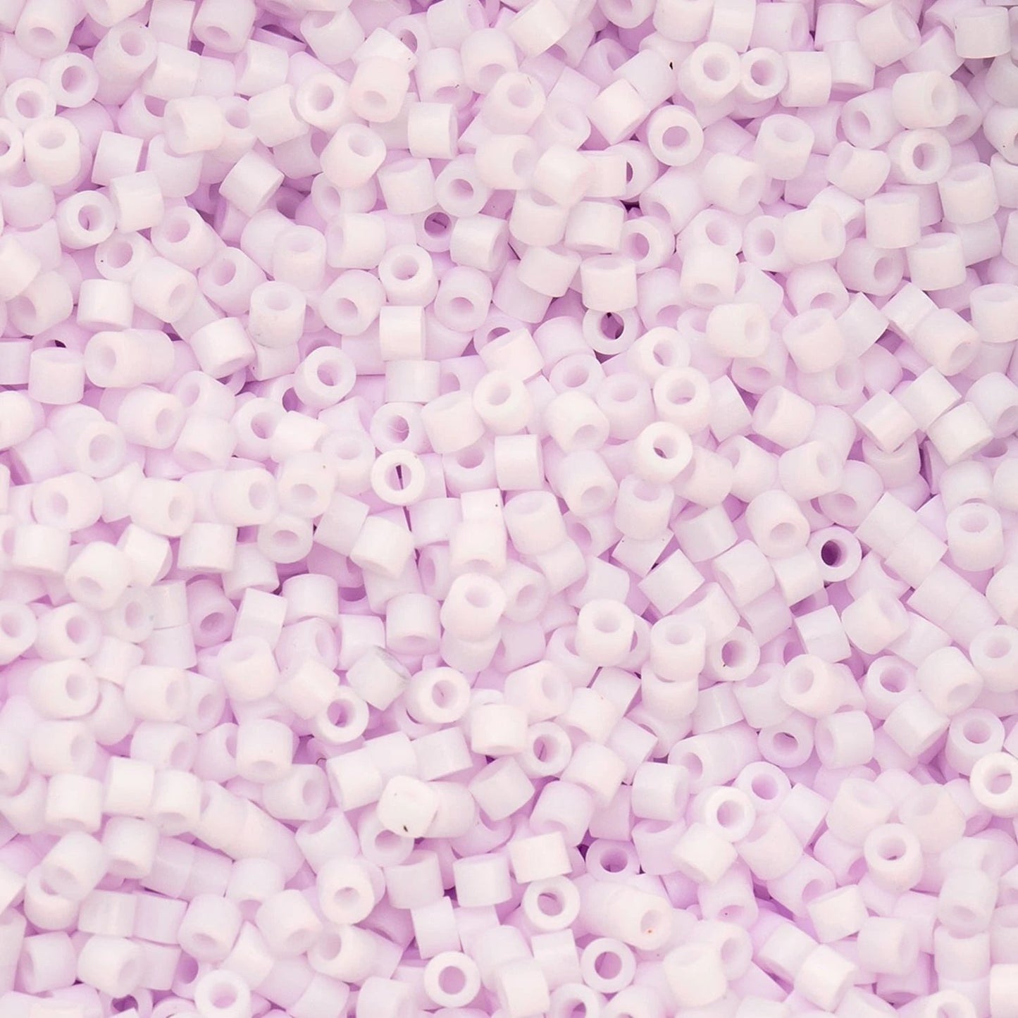 Cylin Bead 11/0 25g Bag – Matte Macaron - Pastel Lilac 697CY11-1167 Cylin Beads John Beads