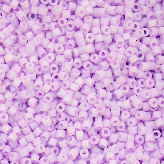 Cylin Bead 11/0 25g Bag Matte Macaron - Lavender Cylin Beads John Beads