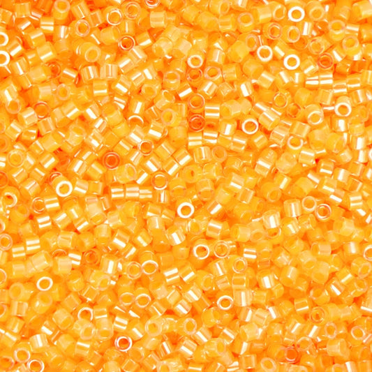 Cylin Bead 11/0 25g Bag – Neon Light Orange Cylin Beads John Beads