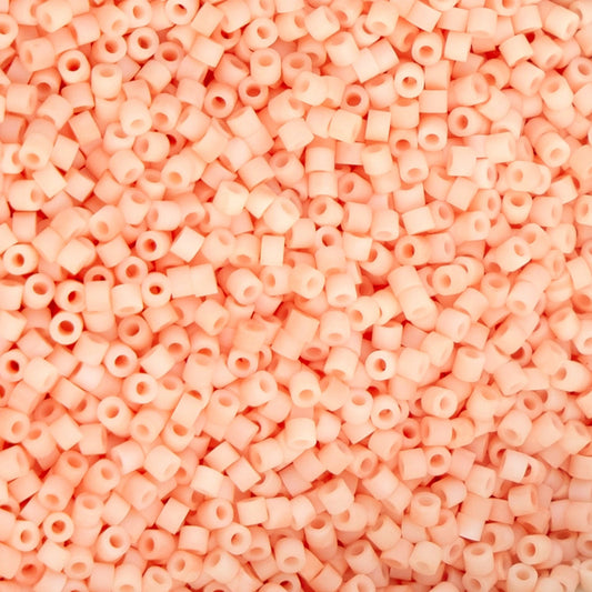 Cylin Bead 11/0 25g Bag Matte Macaron - Tangerine Cylin Beads John Beads
