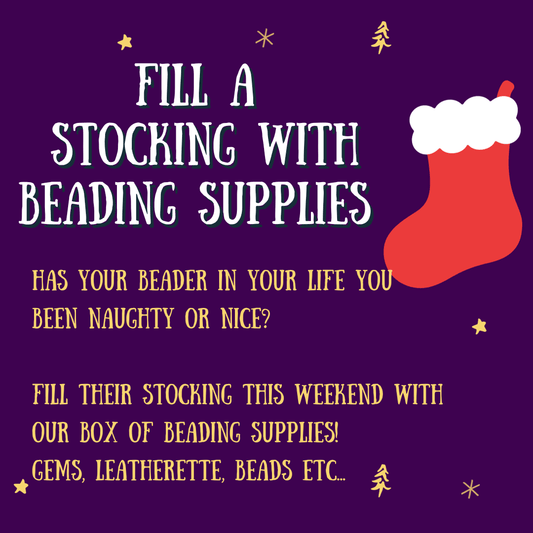 "FILL A STOCKING" Box of Mystery Beading Items, Promotion Promotions