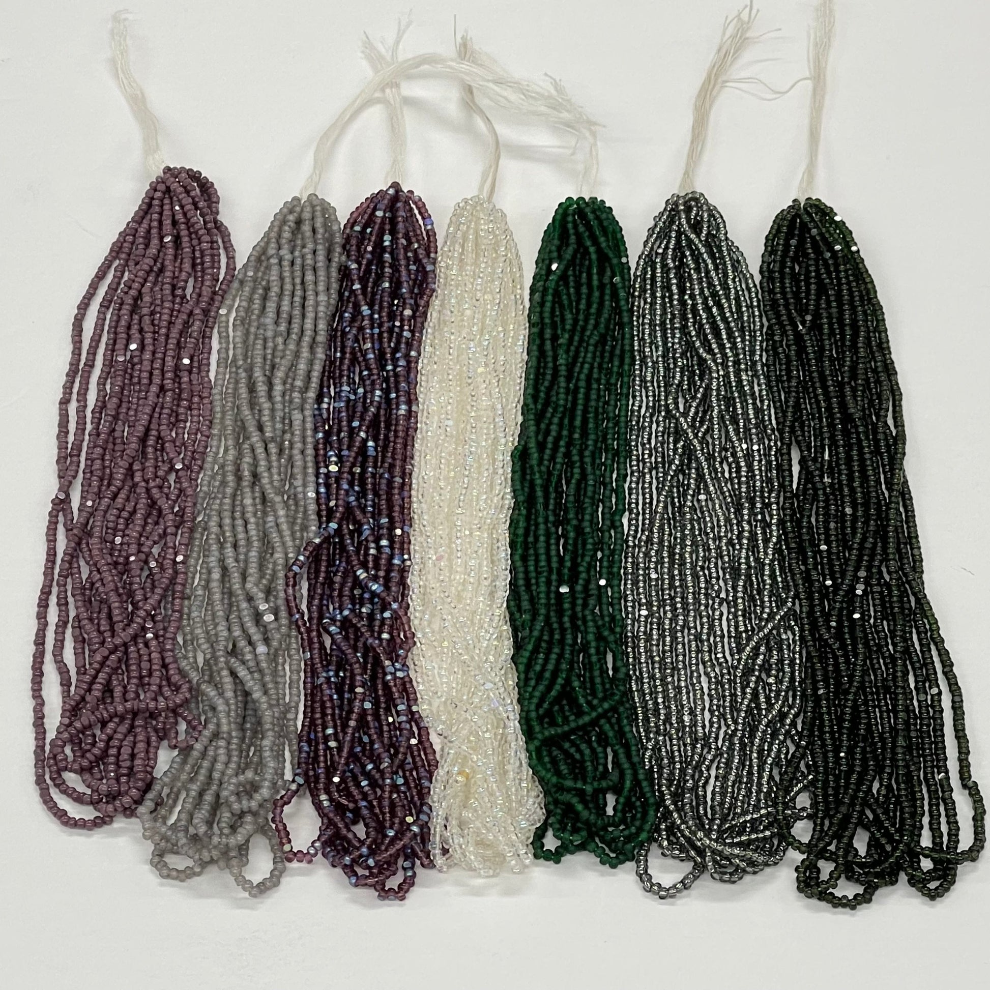 "Goblin" Nichelle's Picks, 7 x 11/0 Charlotte Cut Seed Beads Set, Promotions Charlotte Cut Seedbeads