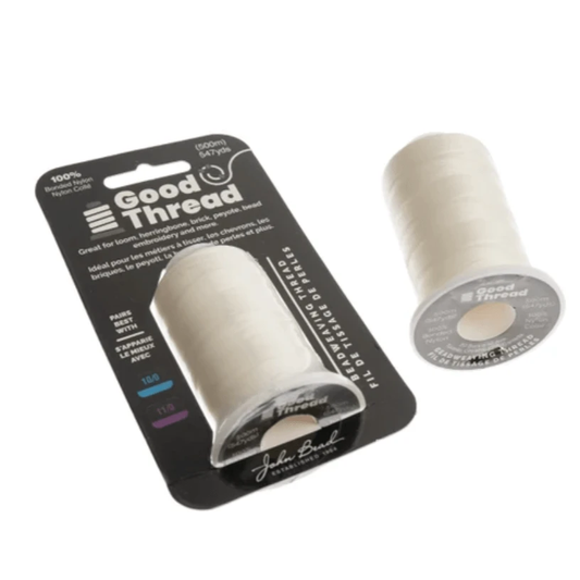 Good Thread 500m Spool IVORY Bonded, Basic Thread Basics