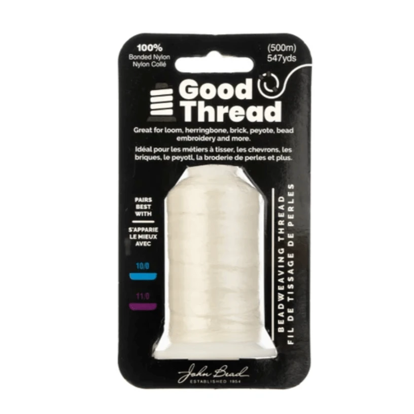 Good Thread 500m Spool IVORY Bonded, Basic Thread Basics