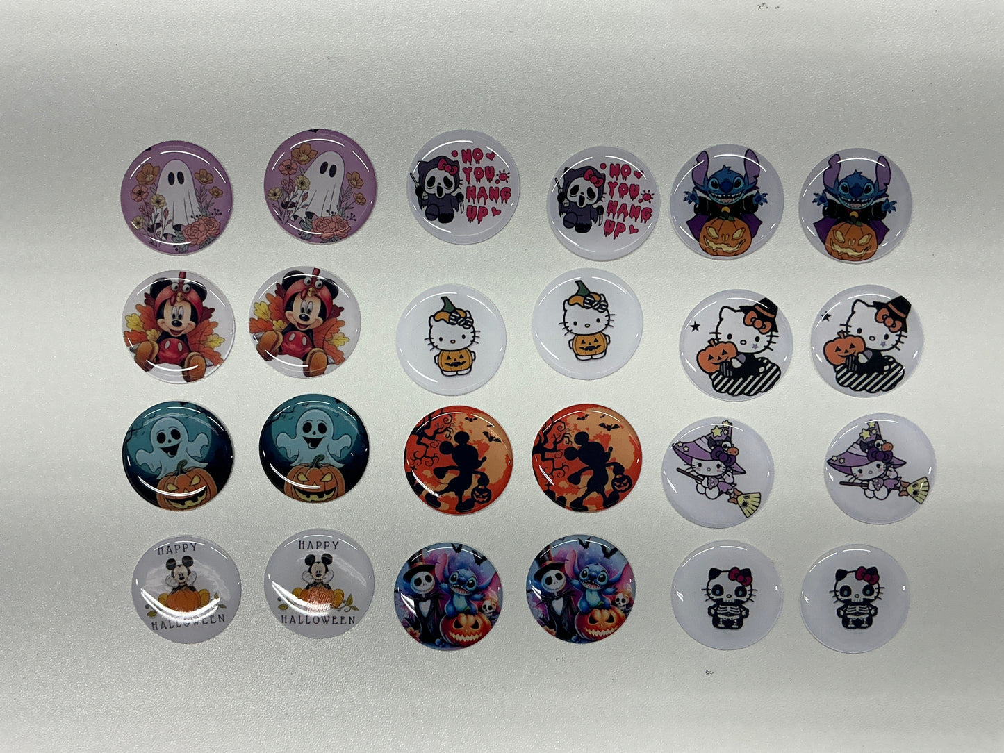 Halloween Cartoon Resin Cabs Gem Set, 12 Gems, Promotions Promotions