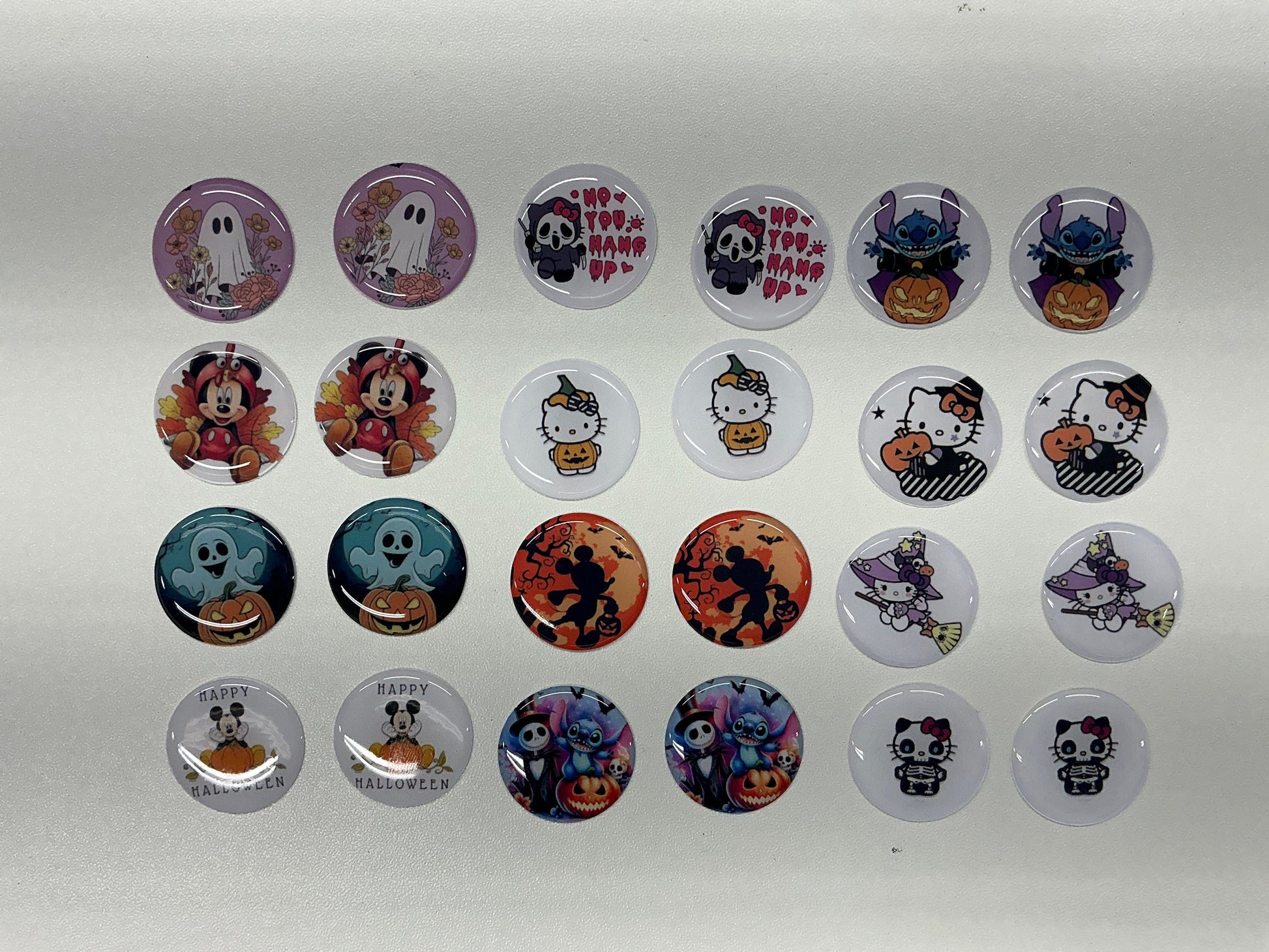 Halloween Cartoon Resin Cabs Gem Set, 12 Gems, Promotions Promotions