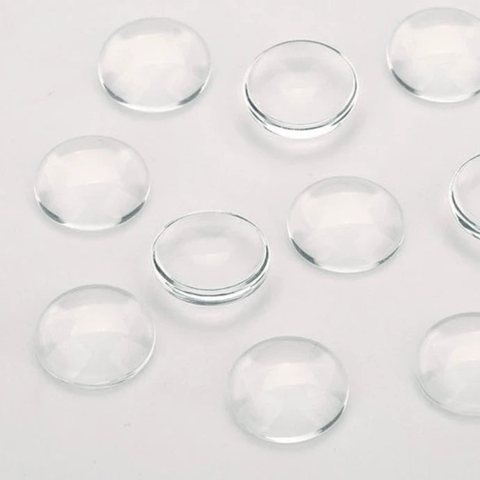 20mm Clear Dome Circle
