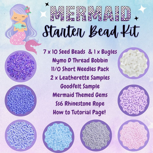 "Mermaid" Themed Beaded Earring Starter Kits, Promotional Promotions