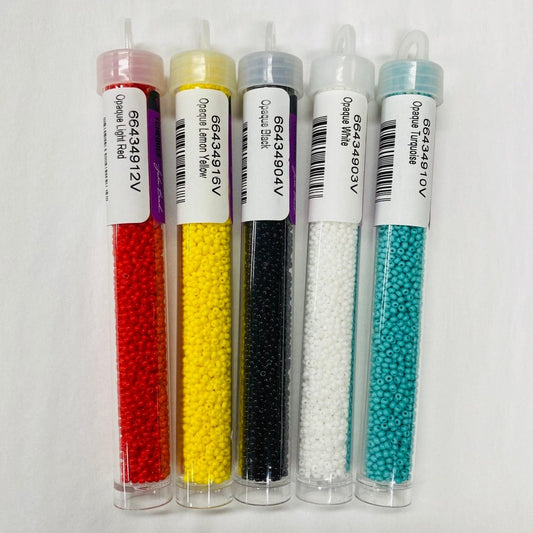 Mi'kmaq Bead Colours -6 x 10/0 Seed bead set (22g) Promotions Promotion