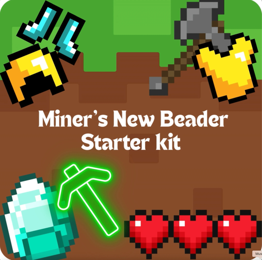 "Miner's Blocks" New Beader Starter with Pattern, Promotions Promotion