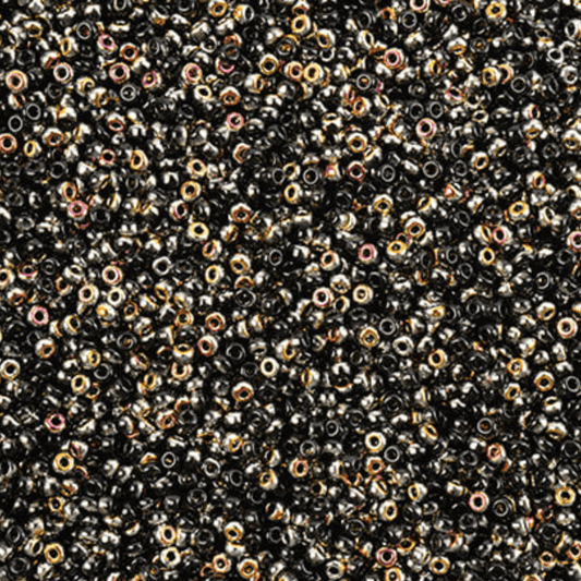 Miyuki Seed Bead 11/0 Black Marea Opaque (4560v) (22g) Miyuki Seed Bead 11/0