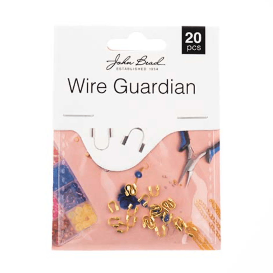 Must Have Findings - Wire Guardian 4x4mm Gold 20pcs  New Beader Basics Basics