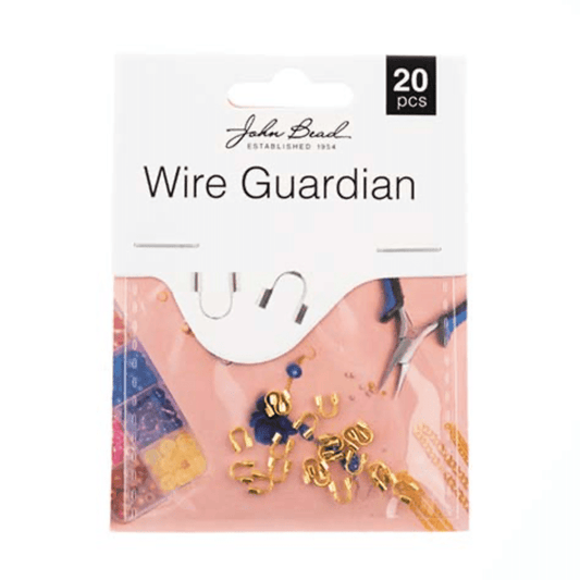 Must Have Findings - Wire Guardian 4x4mm Gold 20pcs  New Beader Basics Basics