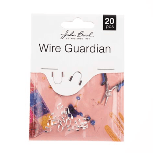 Must Have Findings - Wire Guardian 4x4mm Silver 20pcs  New Beader Basics Basics