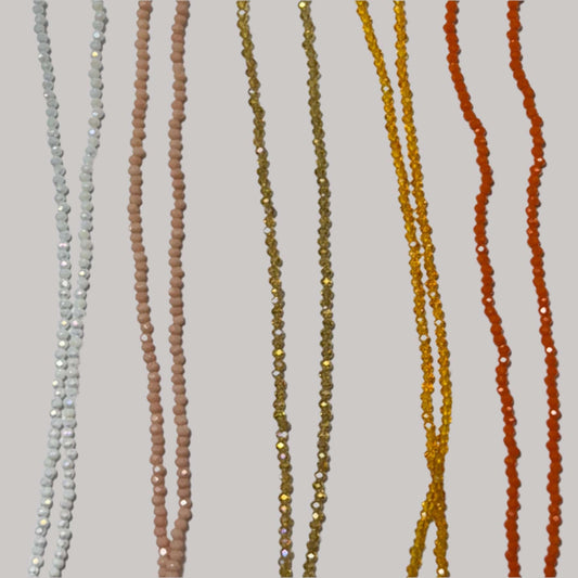 “Orange blossom” 5 x 1.5*2.5mm Crystal Lane Rondelle, Bundle Promotions Promotions