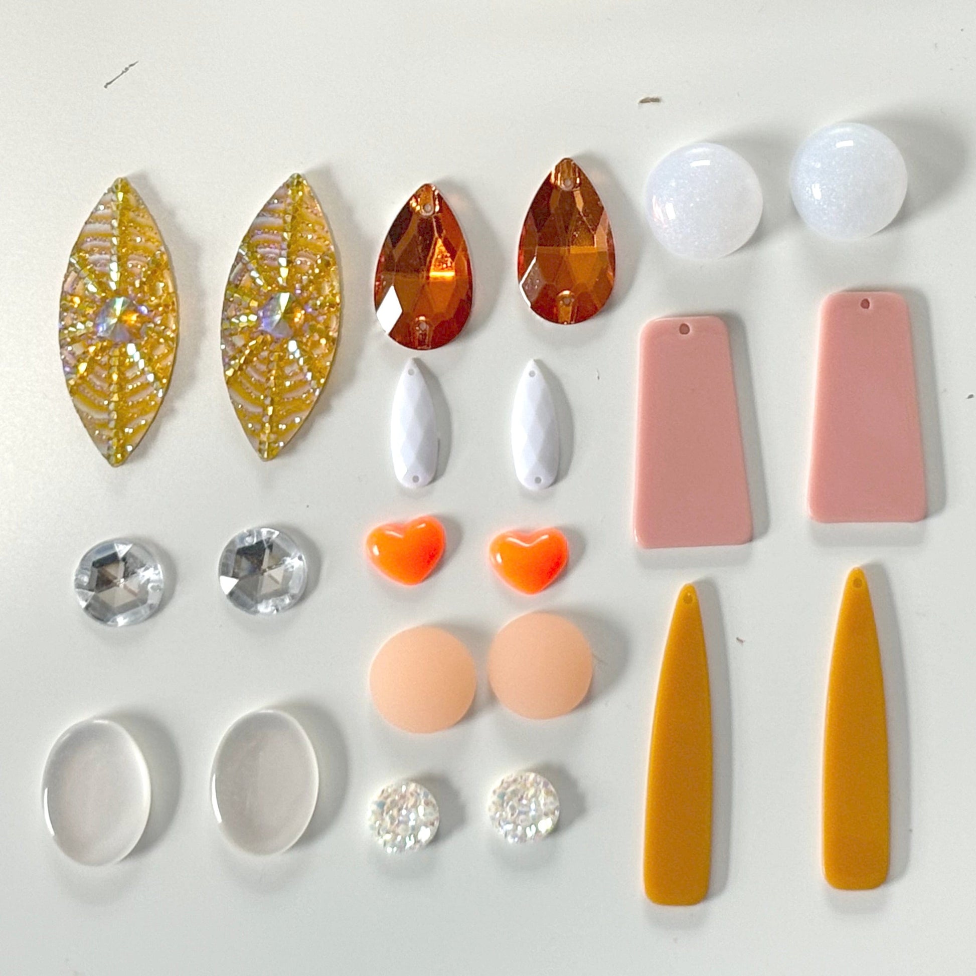 "Orange Cream" Resin Gem Surprise Set, Promotions Promotions