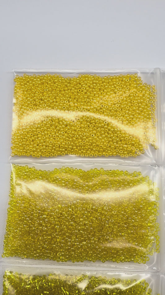 "Sunny" 11/0 Seed Bead x 6, Promotions