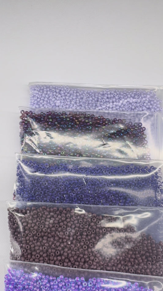 “Sweet Dreams” 12 - 11/0 Seed Beads Promotions Set