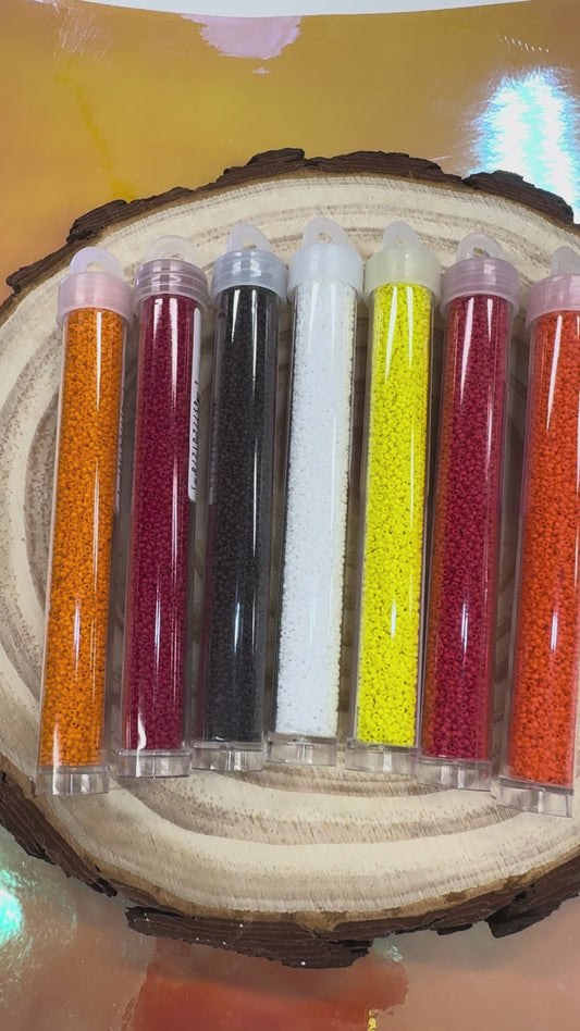 “Autumn Gathering” 15/0 Miyuki Seed Beads x 7, Promotions