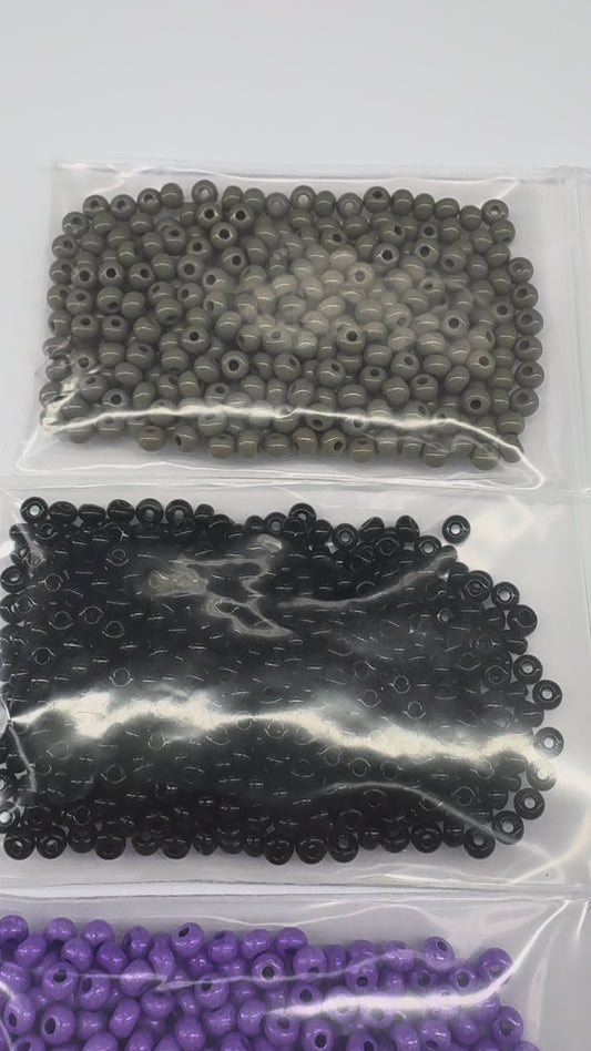 “Princess” 6 - 6/0 Pony Seed Beads Promotions Set