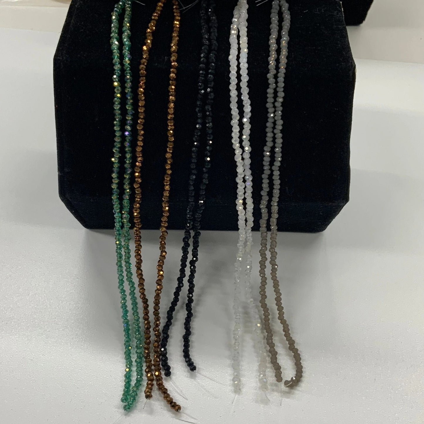 “Sage Field” 5 x 1.5*2.5mm Crystal Lane Rondelles, Bundle Promotions Promotions