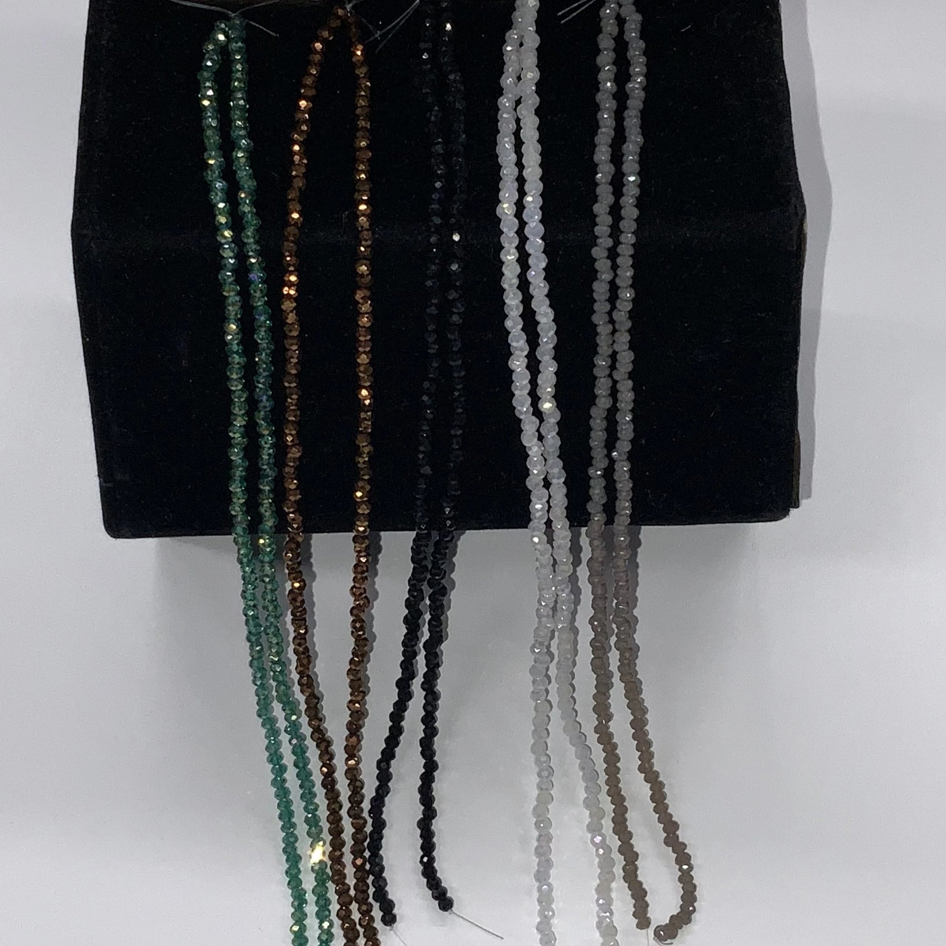 “Sage Field” 5 x 1.5*2.5mm Crystal Lane Rondelles, Bundle Promotions Promotions