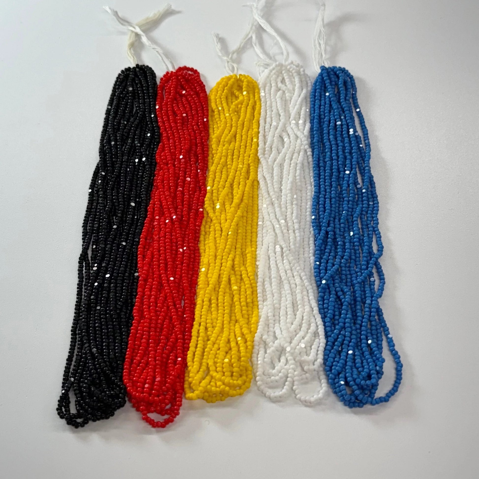 "Scared" Mi'kmaq Colours - 5  x 11/0 Charlotte Seed Beads (10g), Promotions Charlotte Cut Seedbeads