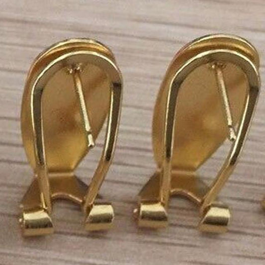 Gold Lever back Earring Posts