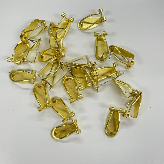 Light Gold Lever back Earring Posts