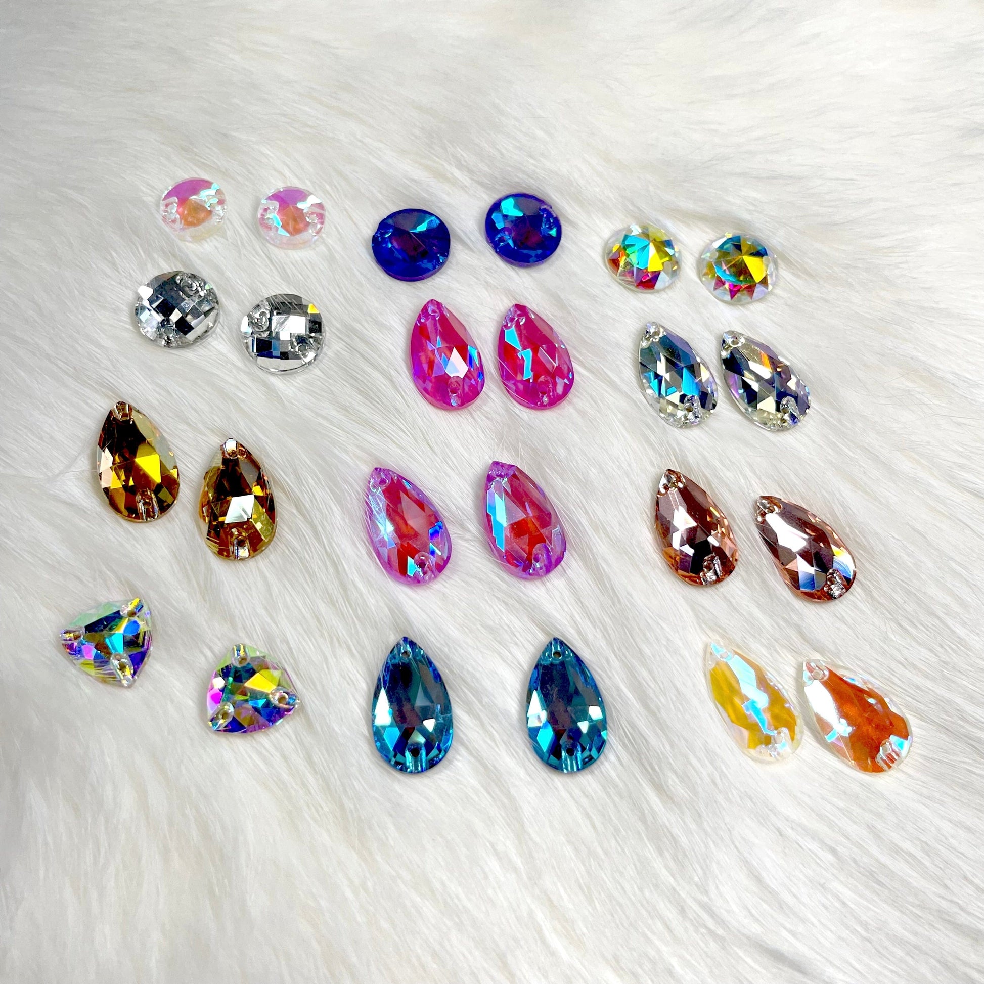 "Sparkly" Fancy Glass Gem Set, Anniversary Promotions Promotions
