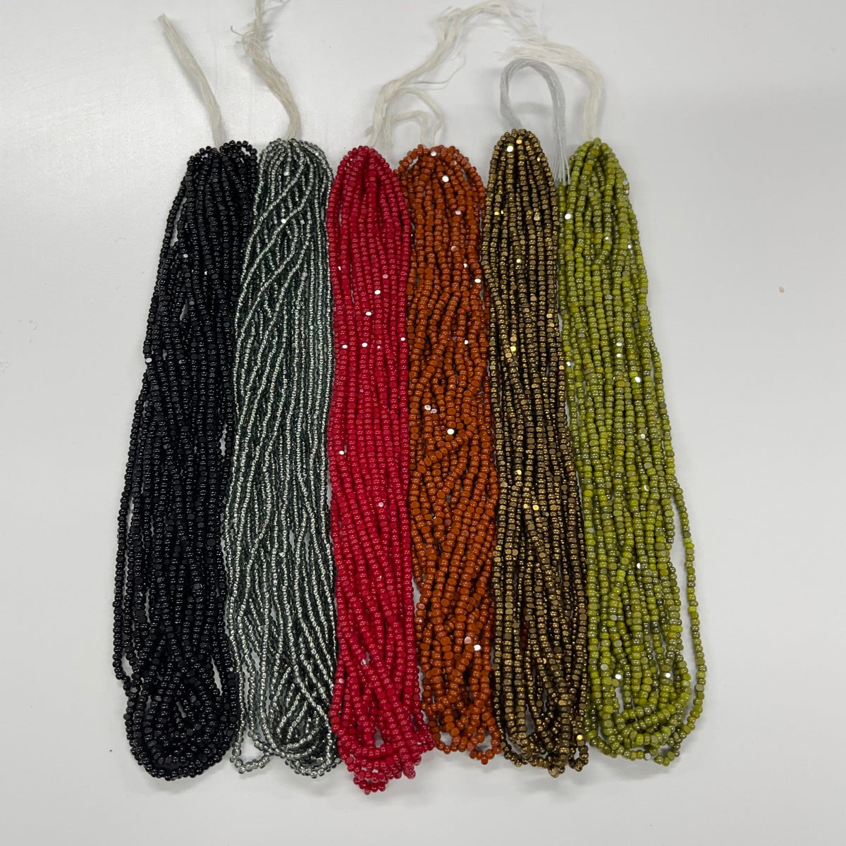 "Spooky Halloween" Nichelle's Picks, 6 x 11/0 Charlotte Cut Seed Beads Set, Promotions Charlotte Cut Seedbeads