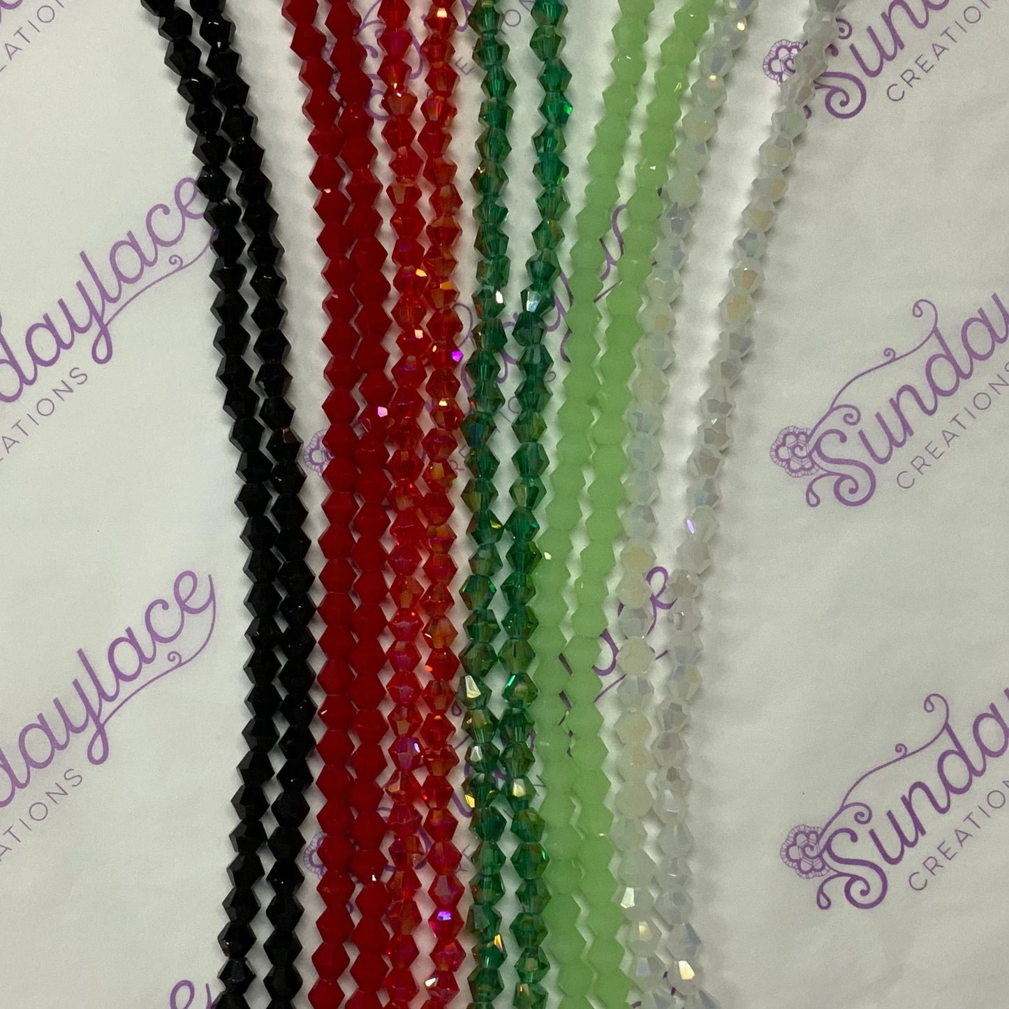 "Strawberry Vibes" 4mm Bicone Set 6 Colour Bundle, Promotions Promotion