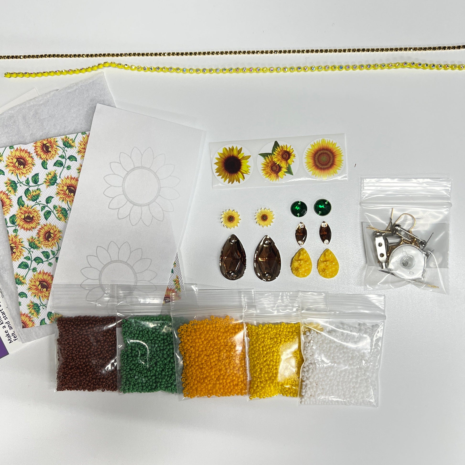 "Sun 🌻 Flower Starter Beading Kit, Summer Promotion Promotions