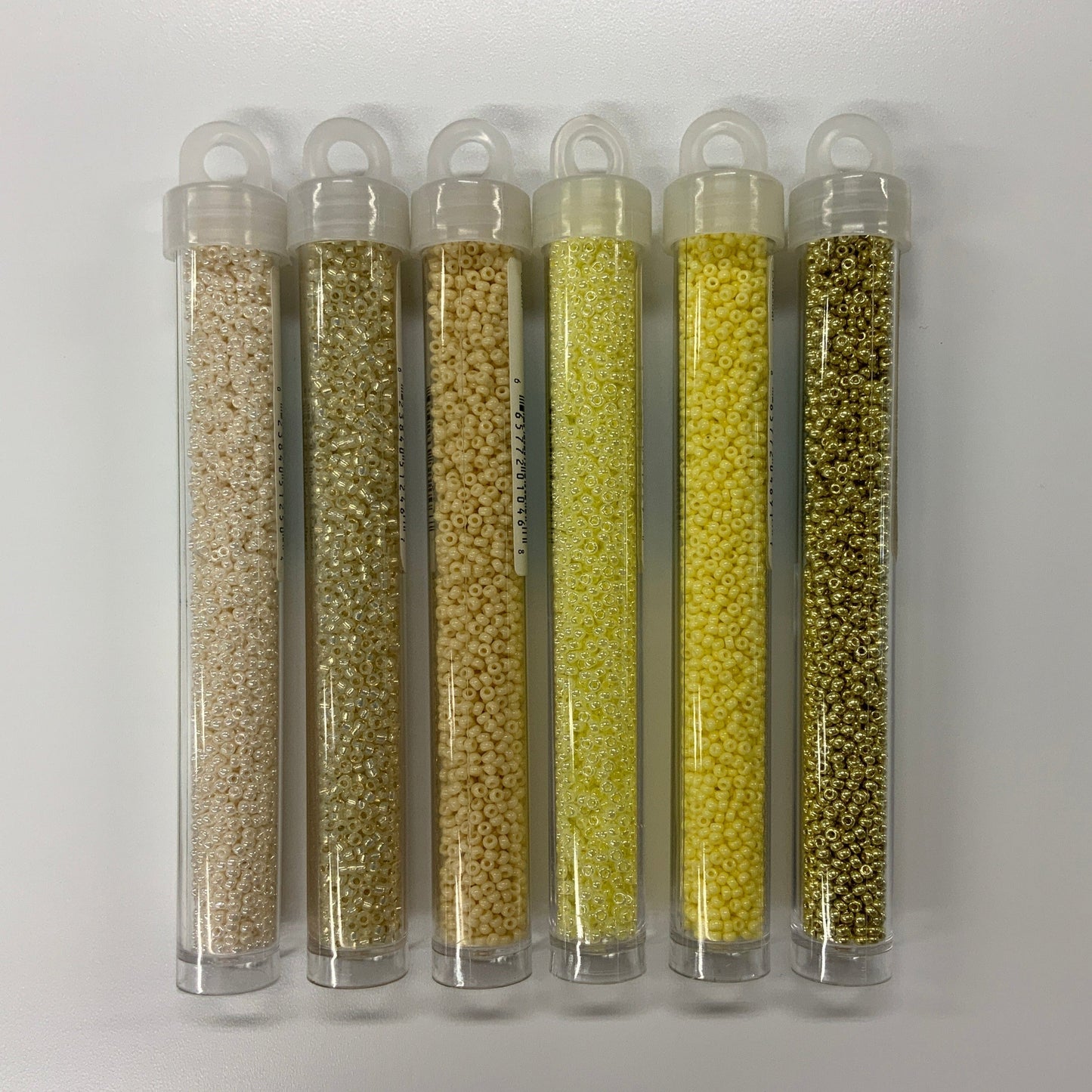 “Sunny Bridesmaids “6 Miyuki seed bead set,  Promotions Miyuki Seed Bead 11/0