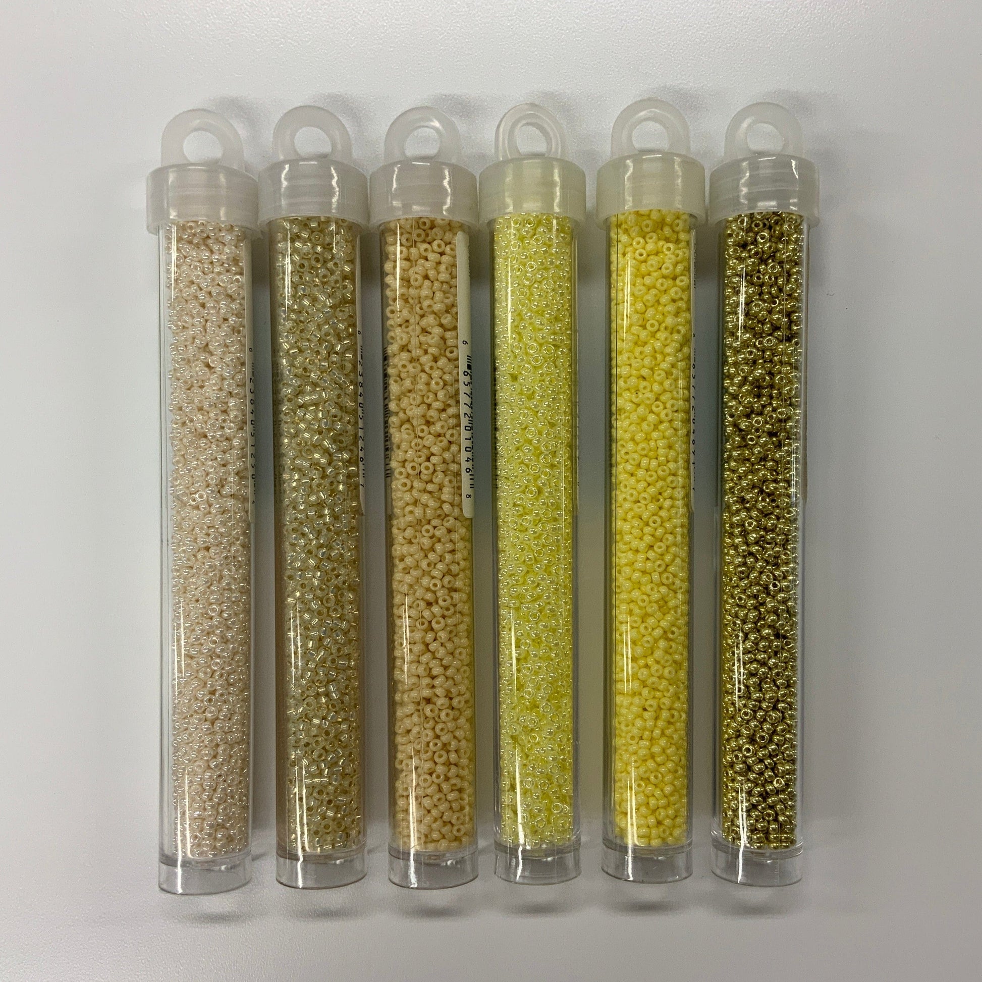 “Sunny Bridesmaids “6 Miyuki seed bead set,  Promotions Miyuki Seed Bead 11/0