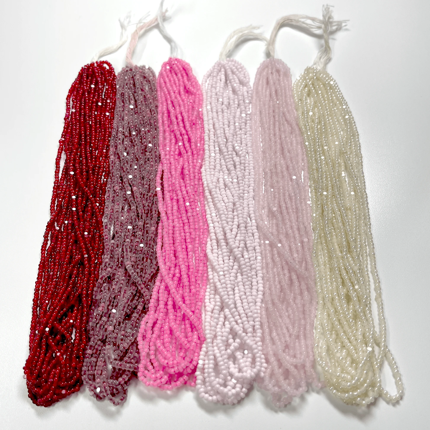 "Sweethearts" 6 x 11/0 Charlotte Cut Seed Beads Set, Promotions Charlotte Cut Seedbeads