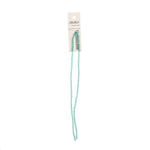 Crystal Lane Rondelle Rondelle Beads 1.5*2.5mm Crystal Lane Rondelle, Opaque Turquoise BLUE