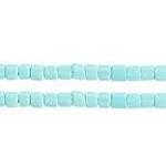 Preciosa Ornela 2-Cut Beads 10/0 2-Cut Beads, Opaque Turquoise