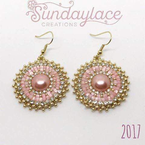 Preciosa Ornela 2-Cut Beads 10/0 2-Cut Beads, Satin Light Pink Solgel
