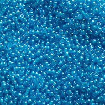 Preciosa Ornela 10/0 Preciosa Seed Beads 10/0 Aqua Colour Lined Transparent, Preciosa Seed Beads