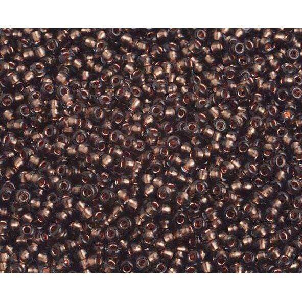 Preciosa Ornela 10/0 Preciosa Seed Beads 10/0 Black Diamond Copper Lined, Preciosa Seed Beads