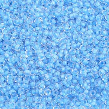 Preciosa Ornela 10/0 Preciosa Seed Beads 10/0 Blue Colour lined Terra, Preciosa Seed Beads Hank