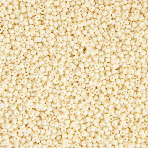 Preciosa Ornela 10/0 Preciosa Seed Beads 10/0 Bone Solgel Opaque, Preciosa Seed Bead