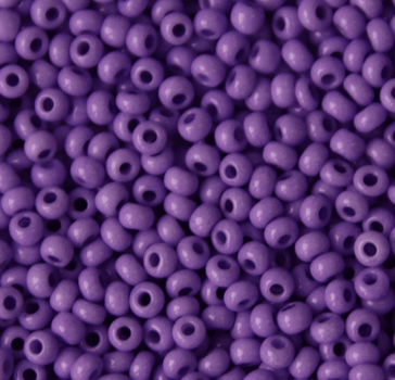 Preciosa Ornela 10/0 Preciosa Seed Beads 10/0 Bright Violet Purple Solgel Opaque, Preciosa Seed Beads *NEW*