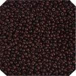 Preciosa Ornela 10/0 Preciosa Seed Beads 10/0 Dark Brown Opaque Czech Seed Beads