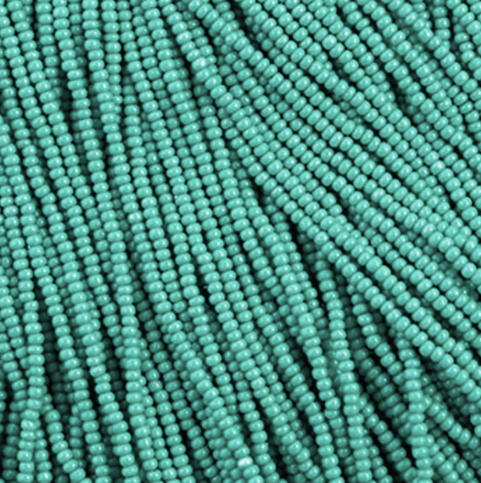 Preciosa Ornela 10/0 Preciosa Seed Beads 10/0 Dark Green Terra Intensive Preciosa Seed Beads