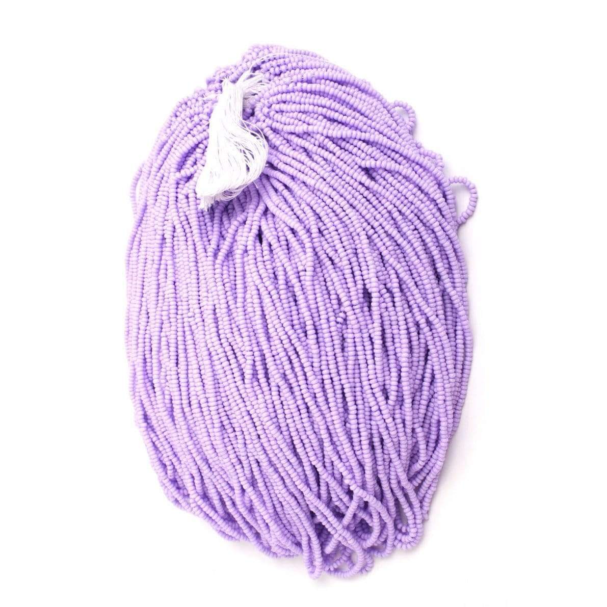Preciosa Ornela 10/0 Preciosa Seed Beads Hank 10/0 Dyed Chalk Purple Sogel Preciosa Seed Beads