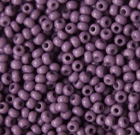 Preciosa Ornela 10/0 Preciosa Seed Beads 10/0 Grape Violet Purple Solgel Opaque, Preciosa Seed Beads *NEW*